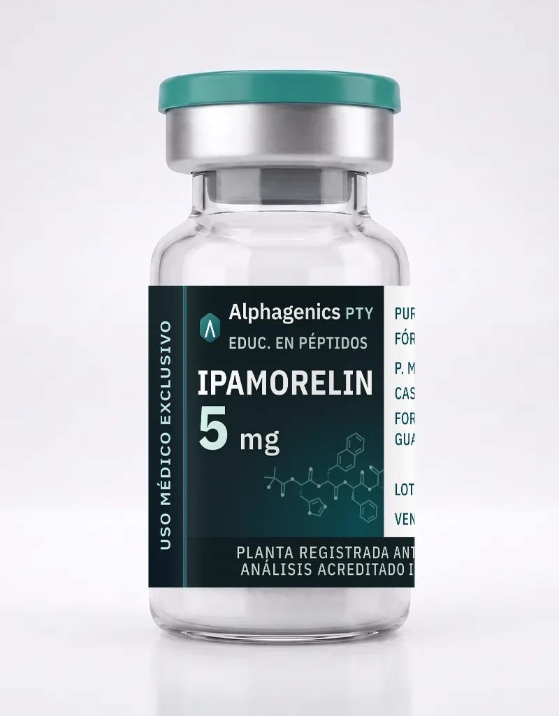 Ipamorelina — vial Alphagenics