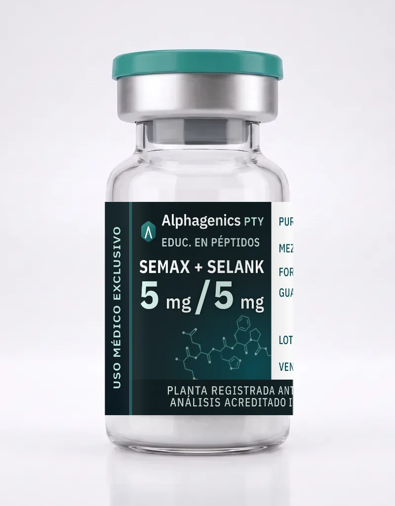 Mezcla Semax / Selank — vial Alphagenics
